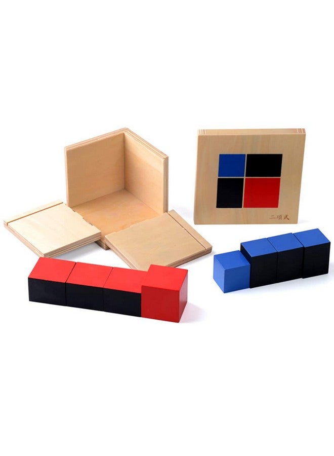 Kghios Montessori Binomial Cube,Montessori Math Toys Sensorial Materials for Toddlers,Kids - Image 3
