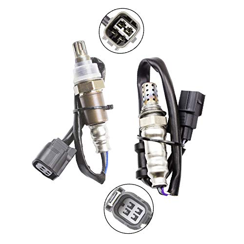 higherbro 2x Air Fule Ratio O2 02 Oxygen Sensor for Honda Civic 2006 2007 2008 2009 2010 2011 2012 2013 1.8L Sensor 1 Sensor 2 Upstream + Downstream - Image 1