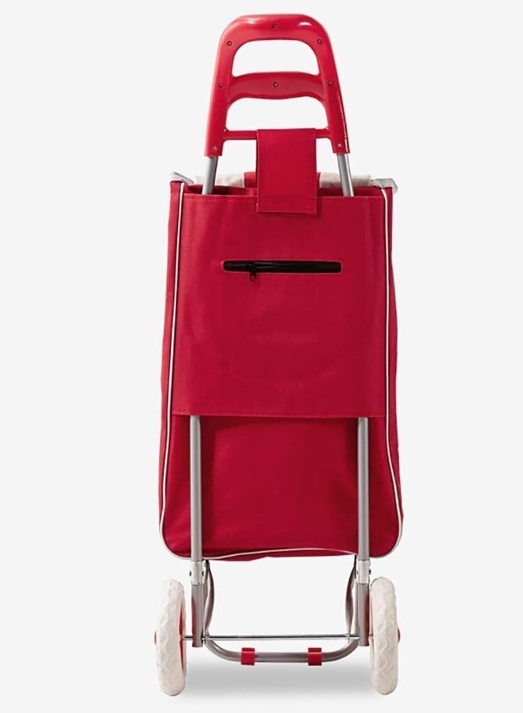 سي او أرماء عربة تسوق منزلية محمولة وقابلة للطي سعة 45 لتر - Image 3