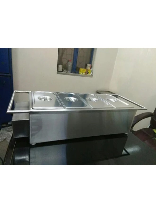 AL KHAYAM Stainless Steel Bain Marie with Nutral Counter, - Image 2