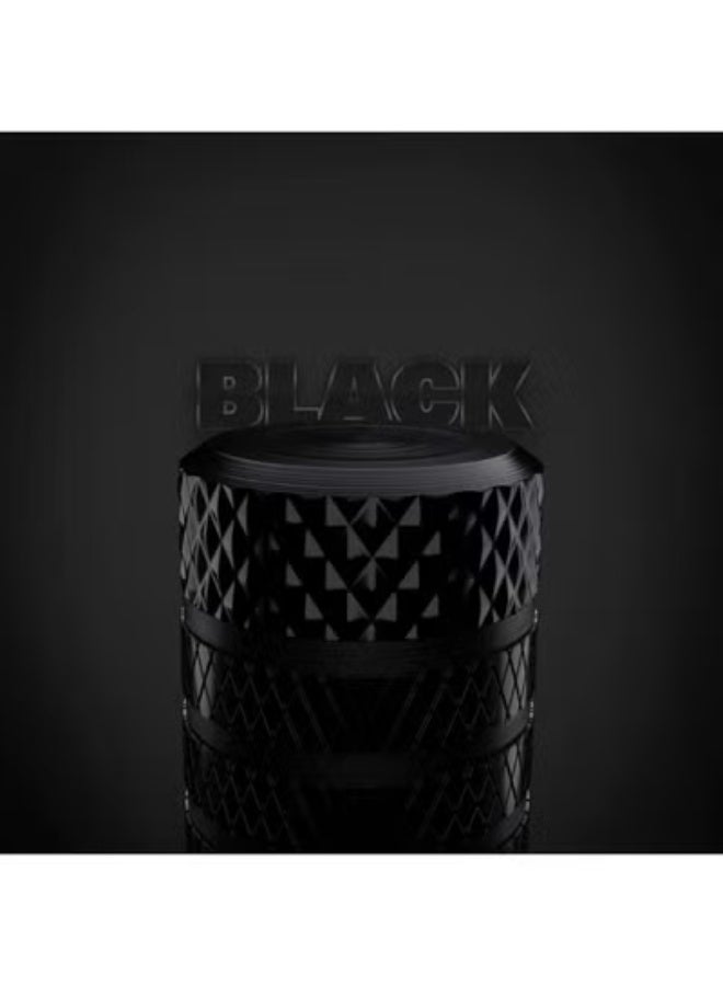 COYO أغطية صمامات الإطارات، سوداء، 4 قطع/عبوة، مجموعة أغطية صمامات الإطارات من الألمنيوم المؤكسد، مقاومة للتآكل، أغطية شاملة للصمامات للسيارات والشاحنات والدراجات النارية وسيارات الدفع الرباعي والدراجات - Image 3