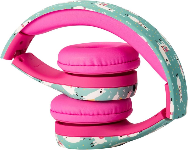 Snug Play+ Kids Headphones with Volume Limiting for Toddlers (Boys/Girls) - Llamas - Image 4