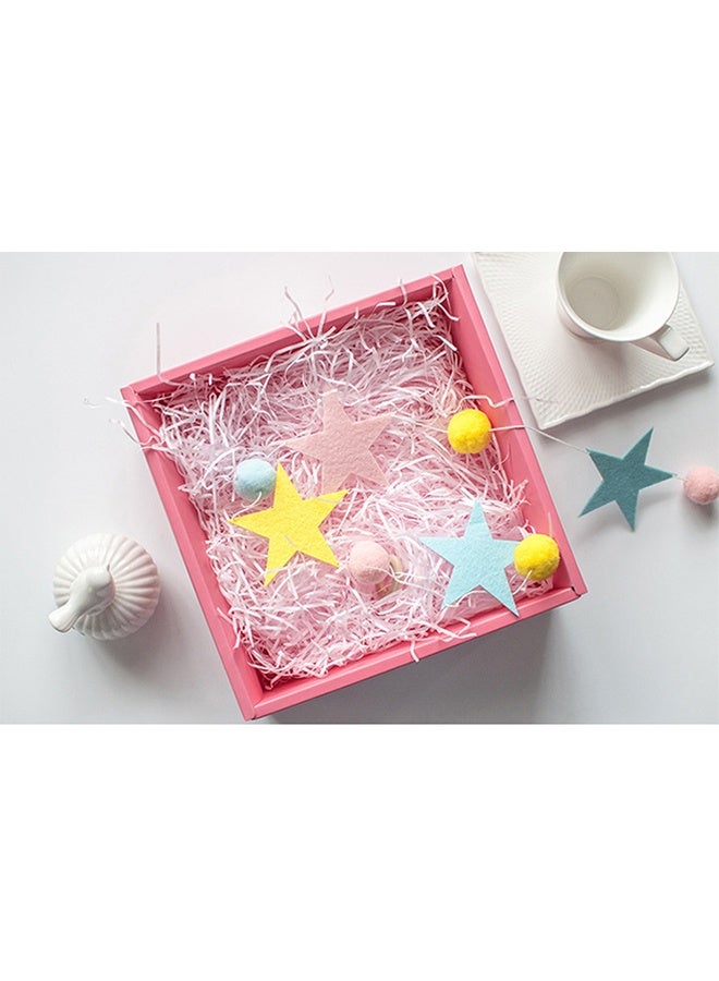 4 Packs of 30g Pleated Paper Shredded Paper for Gift Basket, Stuffed Paper Shredded Paper for Easter Basket Grass, Birthday, Mother's Day (Light Blue+ Light Pink+ Beige+ Light Purple) - Image 3