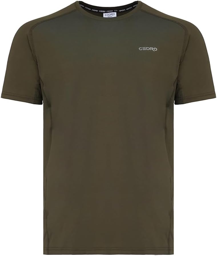 CEDRO Crew Neck Short Sleeve T-Shirt for Men - Image 1