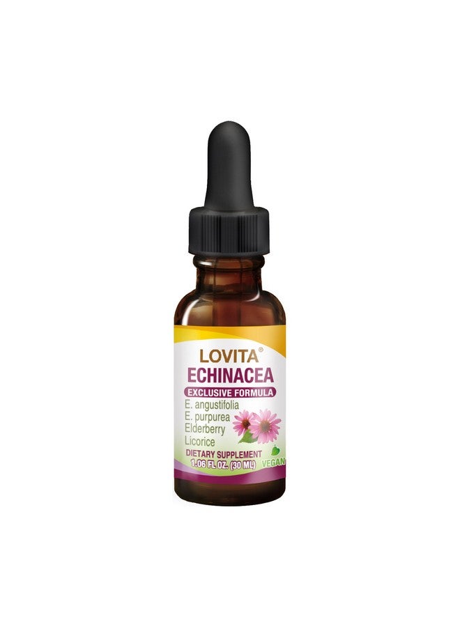 Lovita مستخلص إشنسا السائل من لوفيتا | 1 أونصة سائلة | 350 ملغ لكل حصة | صبغة أعشاب مركزة | نباتي | خالي من الكحول | مع مستخلص البلسان والعرقسوس - Image 1