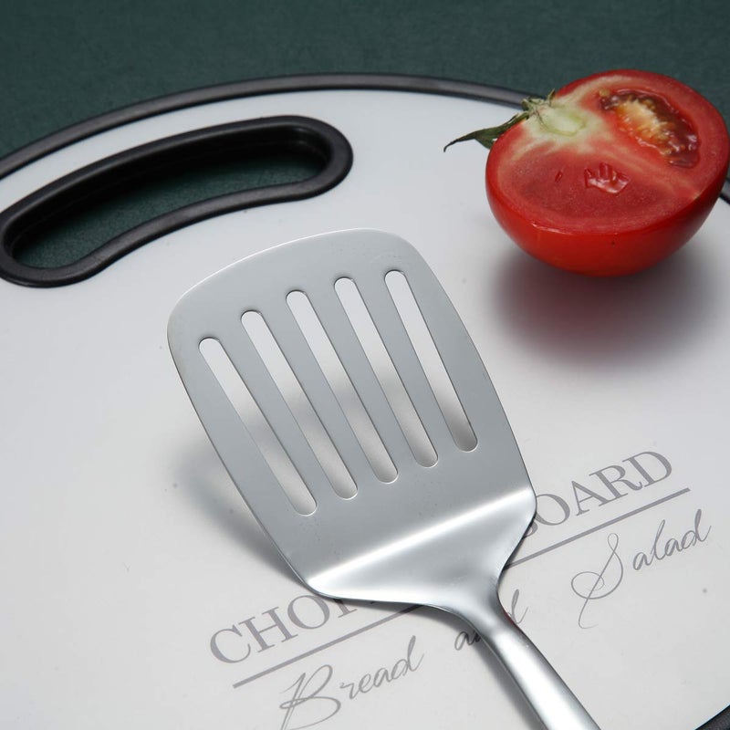 Berglander ملاعق ستانلس ستيل  برجلاندر ملعقة مشبكة  ملاعق معدنية للطهي  ملاعق مطبخ للأواني غير اللاصقة  ملاعق للشواء  آمنة في غسالة الصحون  سهلة التنظيف - Image 4