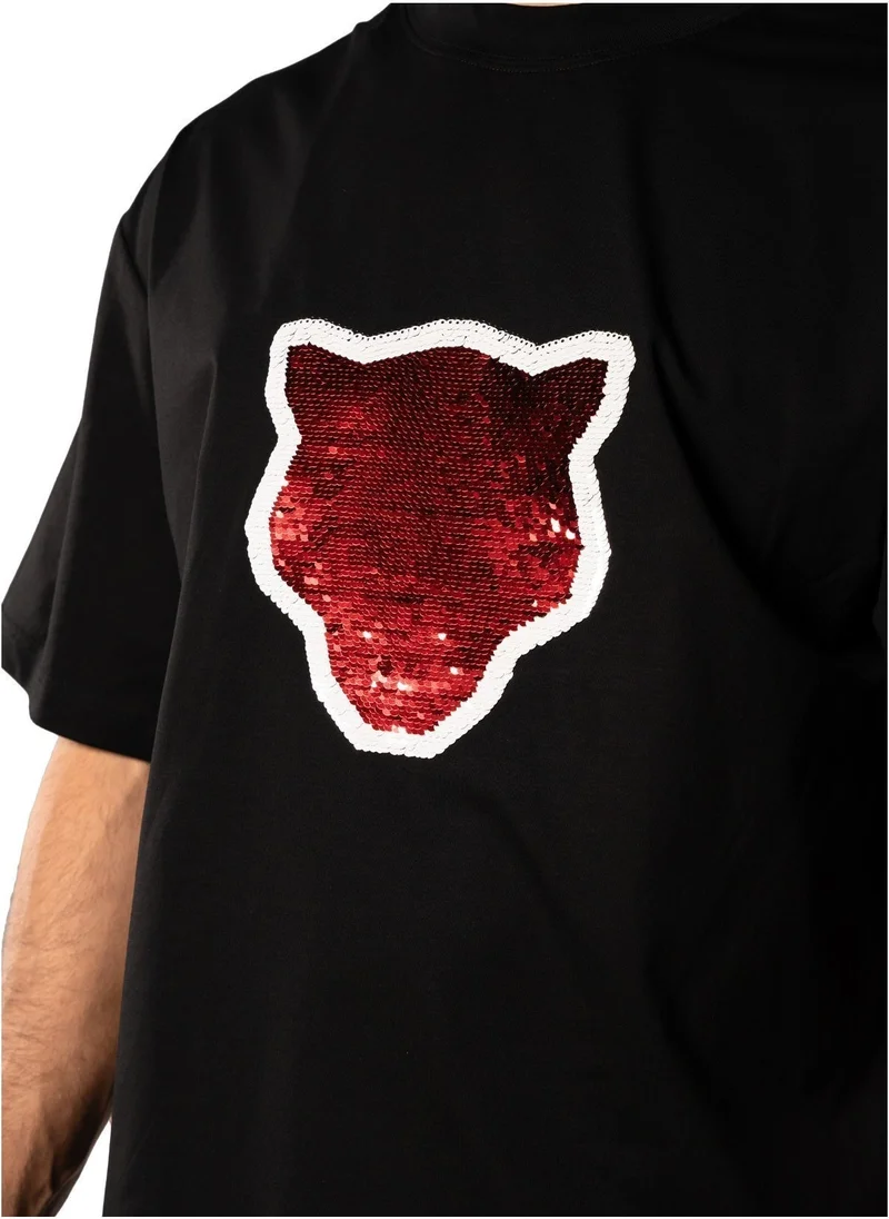 Tanjim Squad Black TANJIM SQUAD - PANTHER SEQUENCE T-SHIRT BLACK for Men | Best Price UAE