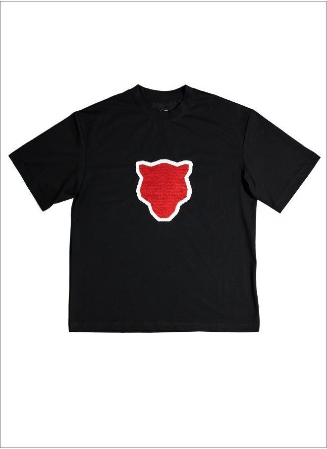 TANJIM SQUAD - PANTHER SEQUENCE T-SHIRT BLACK - Image 4