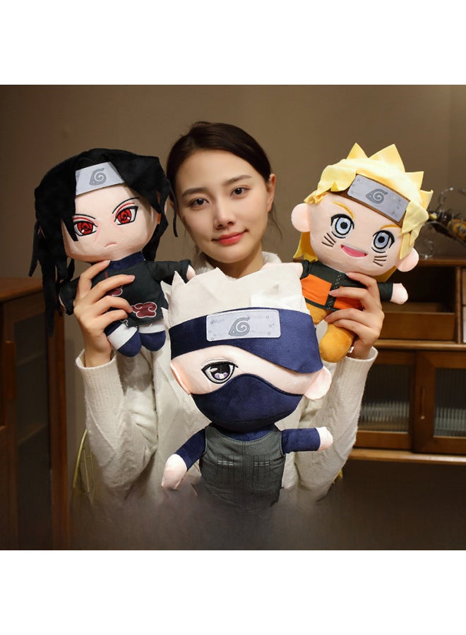 Export Naruto Shippuden Series Blind Box Plush Doll Trendy Toy Pillow Boys Gift-Color:4 STYLES A SET-Height:30CM (0.28KG) - Image 2