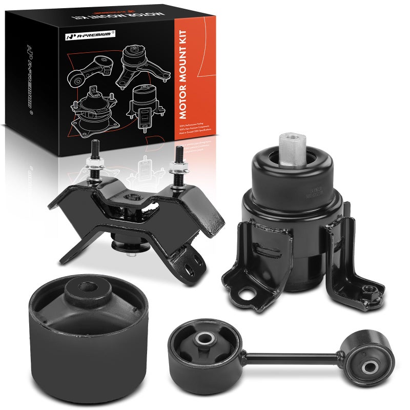 APremium 4PCS Engine Motor Mount and Transmission Mount and Torque Strut Mount Kit Compatible with Toyota Camry 19972001 Avalon 19981999 Solara Lexus ES300 30L Automatic Transmission