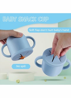 Excefore 2 In 1 Toddlers Sippy Cup And Snack Container  - Image 2
