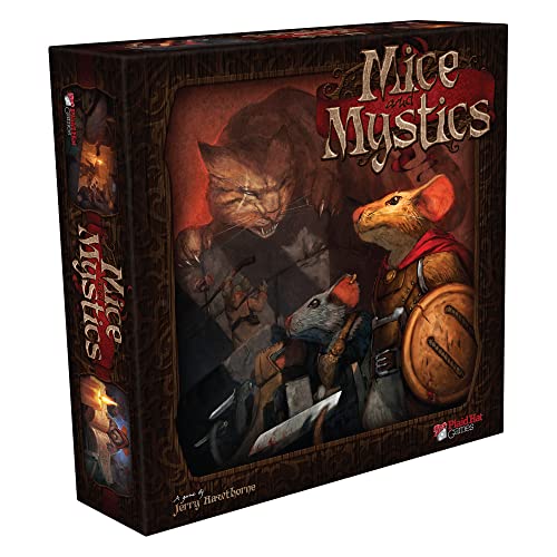Asmodee Mice & Mystics Board Game | Cooperative Adventure | Strategy | Fun Family Game for Adults and Kids | Ages 7+ | 1-4 Players | Average Playtime 90 Minutes | Made by Plaid Hat Games - Image 1