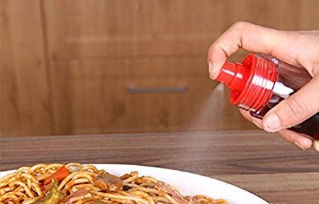 RKPM 2 in 1 Cooking Oil Sauce Vinegar Herbs Spice Dispenser Bottle Sprayer 2 Way Kitchen Tool Random Colors Single Piece - Image 5