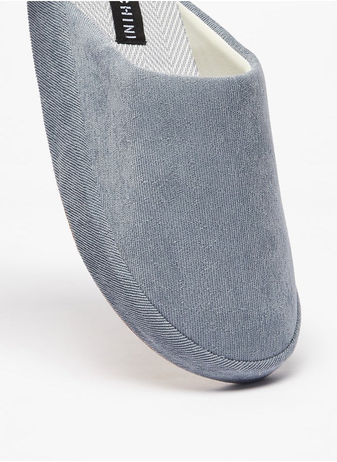 DUCHINI Men's Solid Slip-On Bedroom Slippers  - Image 2