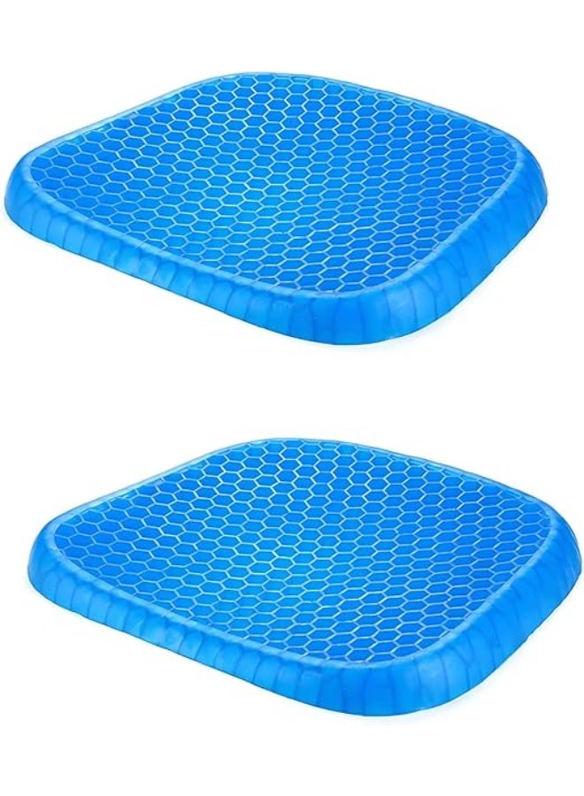 Orthopedic Back Cushion – Ergonomic Lumbar Support Pillow – Relieves Back Pain & Provides All-Day Comfort for Home, Office & Car (2 Pcs) - Image 1