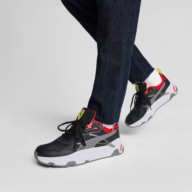 PUMA Scuderia Ferrari Trinity Mens Black Sneakers - Image 2
