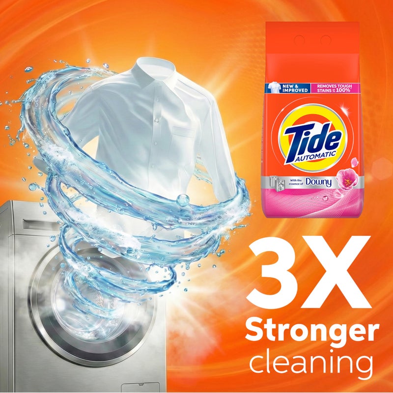 Tide Automatic Powder, Touch of Downy, Detergent Powder, Laundry Detergent, 2.5 KG - Image 3