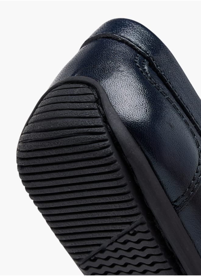 Mister Duchini Boys Textured Slip-On Loafers  - Image 5