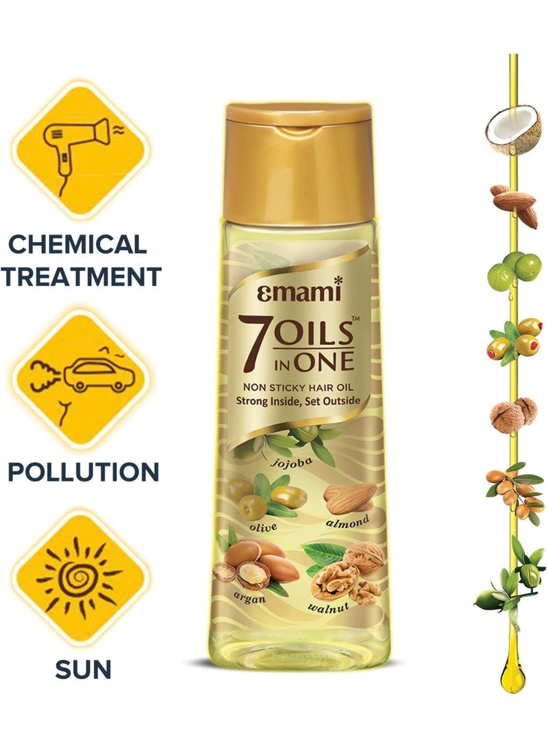 إمامي زيت الشعر إيمامي 7 في 1 ٢٠٠مل سبعه زيوت في واحد لعلاج التلف - Image 5