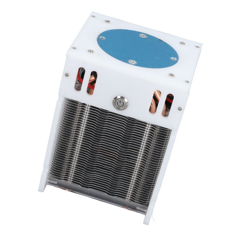 Beverage Cooler: 12V Electric Aluminum Alloy - Quick Cooling Adjustable Temperature Portable Drink Chiller for Car Camping Office Use - Image 1