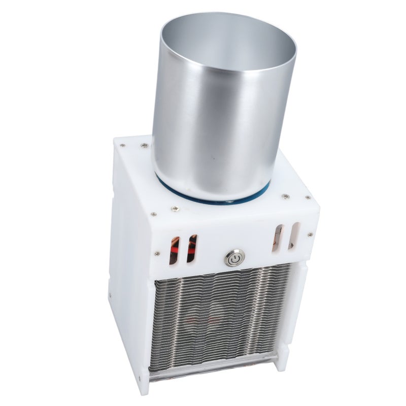 Beverage Cooler: 12V Electric Aluminum Alloy - Quick Cooling Adjustable Temperature Portable Drink Chiller for Car Camping Office Use - Image 5