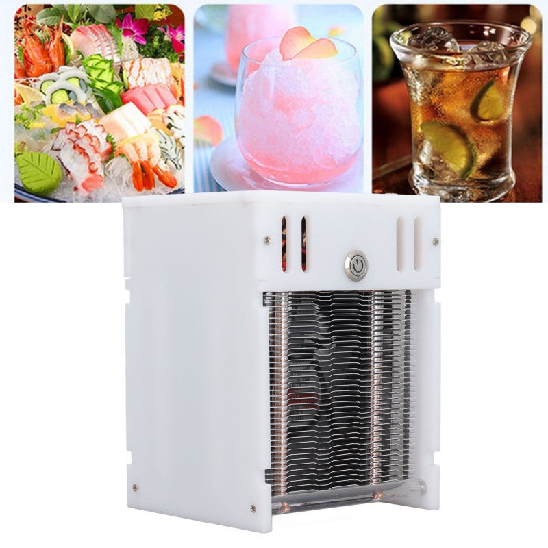 Beverage Cooler: 12V Electric Aluminum Alloy - Quick Cooling Adjustable Temperature Portable Drink Chiller for Car Camping Office Use - Image 2