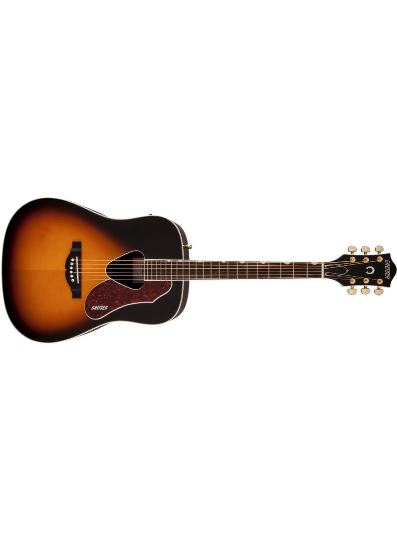 Gretsch G5024E Rancher Dreadnought Acoustic Electric Guitar, Sunburst - Image 1