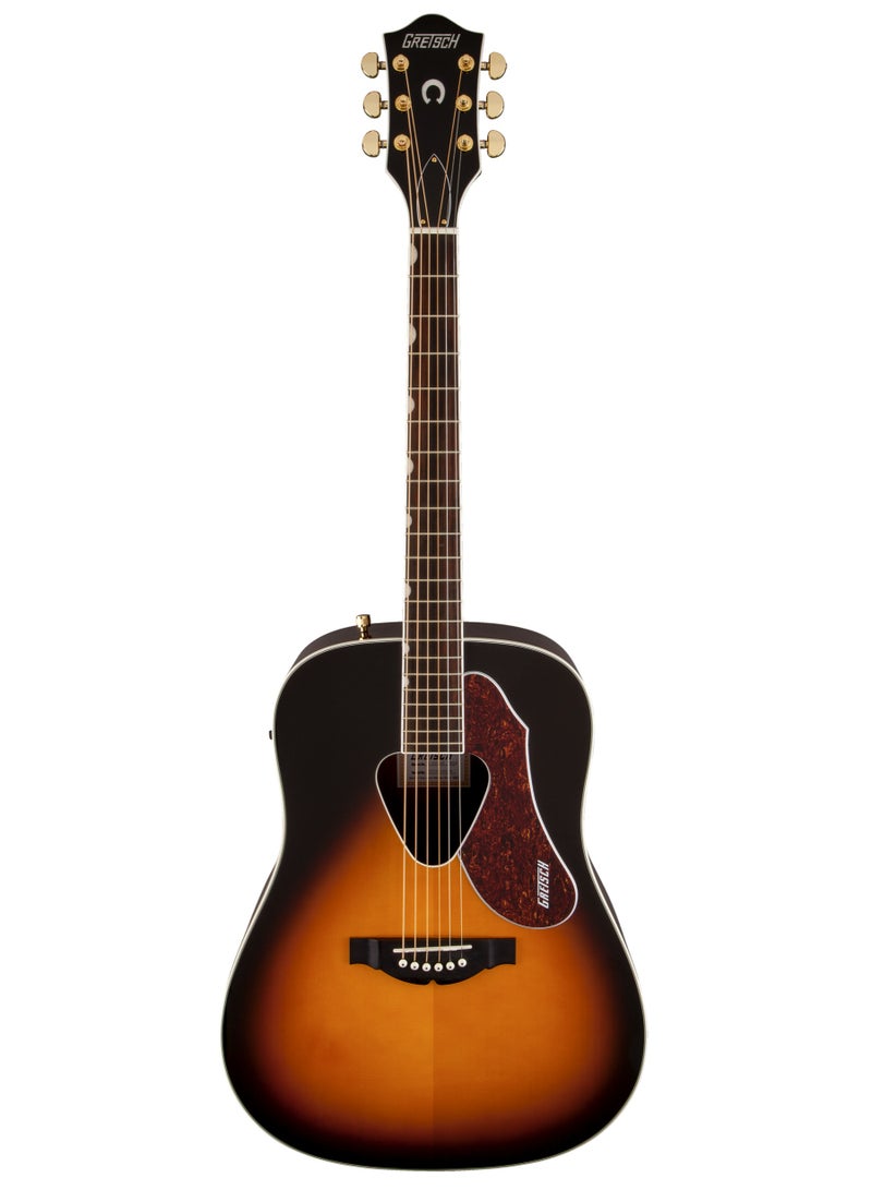 Gretsch G5024E Rancher Dreadnought Acoustic Electric Guitar, Sunburst - Image 5