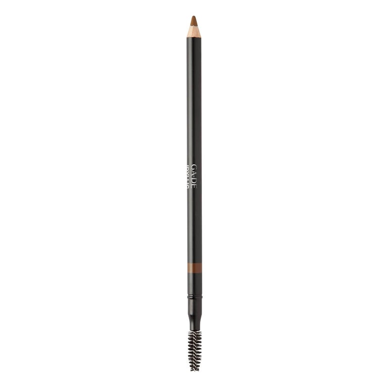 GA-DE GADE Idyllic Powder Eyebrow Pencil 20  DualEnded Eyebrow Pencil with Brush  Perfect Shaping Shading and Defining Eyebrow Tint  009 oz