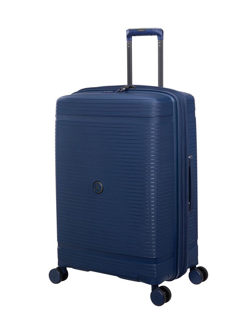 it Luggage it luggage Unanimous, Unisex Polypropylene Material Hard Case Luggage, 8x360 degree Spinner Wheels, Expandable Trolley Bag, TSA Type lock, SKU 15-3108-08, Lightweight Suitcase - Dark Blue  - Image 1