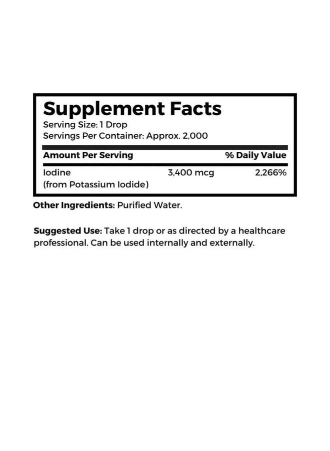 Dr Clark Store Dr. Clark Store White Iodine (Nascent Iodine) - 4 Fl Oz, Supports Thyroid Health & Immune System - Image 3