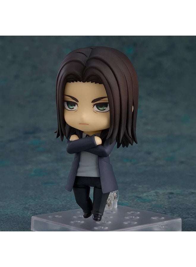 general Attack on Titan Eren Yaeger movable Replacement Face Doll Model Decoration Desktop Decoration Toy Gift for Family and Friends - Image 2