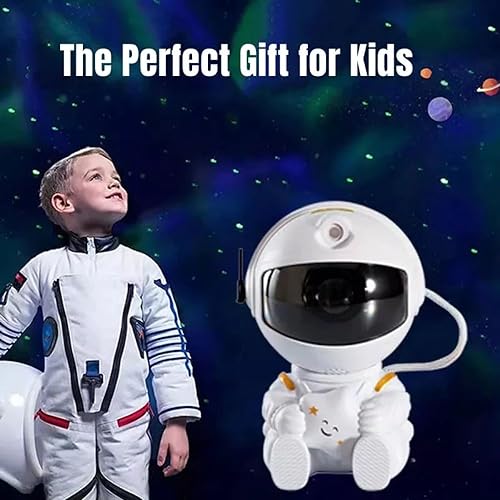 Desidiya Star Projector Galaxy Projector Remote Control-360° Adjustable Timer Kids Sitted Astronaut Nebula Night Light,Gaming Room,Home & Party Corded Electric - Polycarbonate,Led,Multicolor - Image 2
