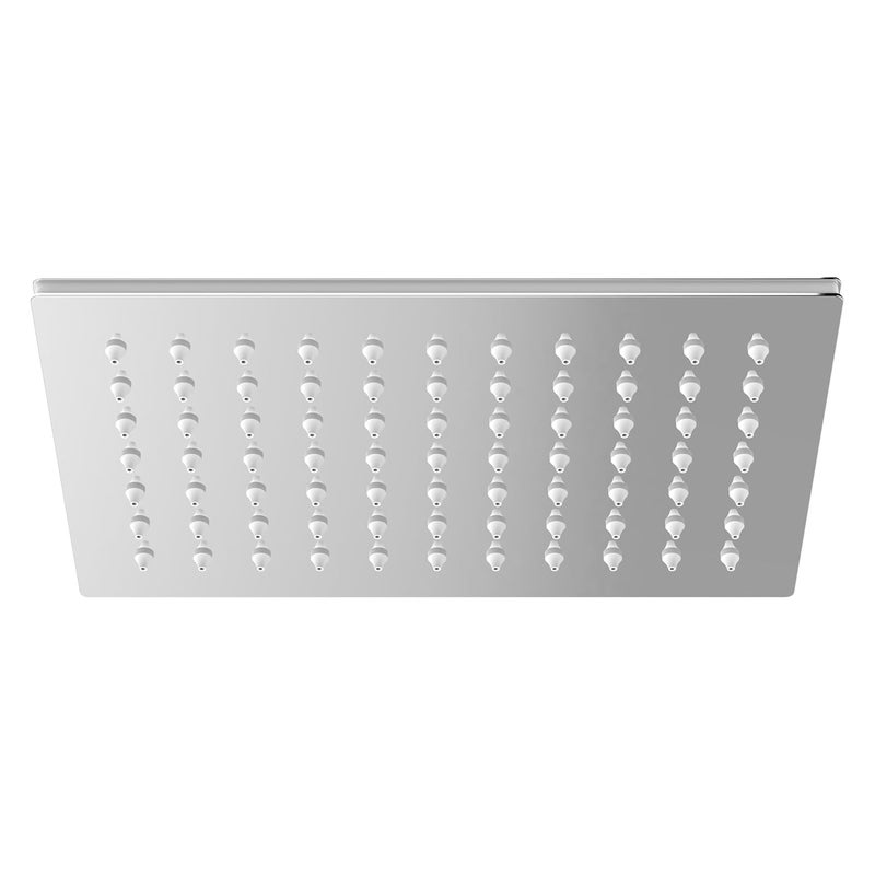 AURIGA Overhead Rain Shower | 200mm X 125mm Rectangle Shape | Single Flow | Easy Clean Silicon Nozzles | Stainless Steel 304 | Corrosion Resistant | Easy Installation | 100% openable | SMR150. - Image 2