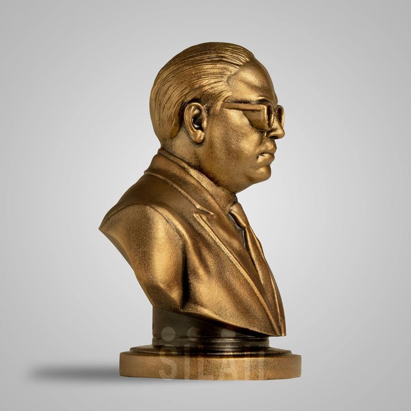 SILAII DrBRAmbedkar Sculpture 5 INCH Antique Bronze Colour - Image 3