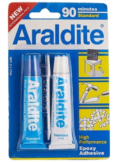 Araldite Araldite Epoxy (Blue, 17Ml, 2 Tubes) 