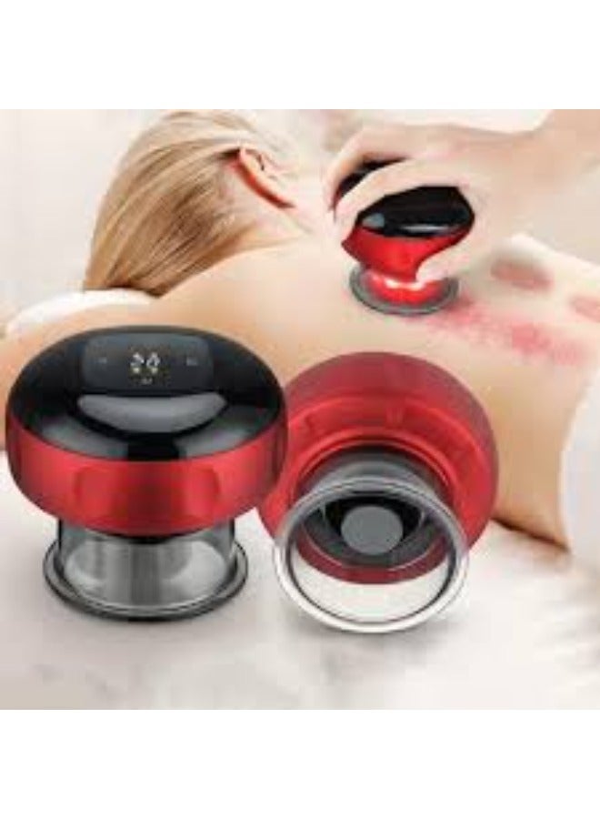 استمتع بتجربة استرخاء فريدة مع جهاز التدليك الكهربائي بالحجامة. مصمم لتوفير تدليك مريح باستخدام تقنية الحجامة المتقدمة، حيث يساعد على تحسين الدورة الدموية وتخفيف توتر العضلات وتعزيز الصحة العامة. مثالي للاستخدام المنزلي أو كهدية مميزة لعشاق الاسترخاء. - Image 3