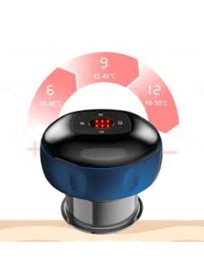 استمتع بتجربة استرخاء فريدة مع جهاز التدليك الكهربائي بالحجامة. مصمم لتوفير تدليك مريح باستخدام تقنية الحجامة المتقدمة، حيث يساعد على تحسين الدورة الدموية وتخفيف توتر العضلات وتعزيز الصحة العامة. مثالي للاستخدام المنزلي أو كهدية مميزة لعشاق الاسترخاء. - Image 4