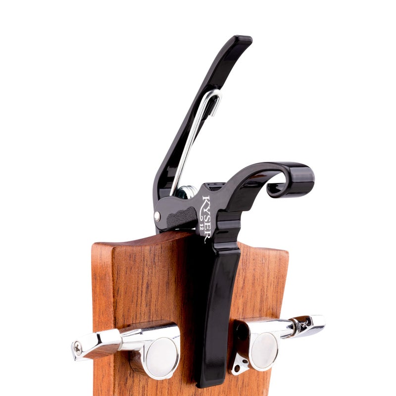 Kyser Musical Products Quick-Change Guitar Capo, KG12BA, Black - For Twelve String Guitars, Made in USA, Quality, Strong, Lightweight, Quick & Easy Key Changes, Innovative, Perfect Fit for 12 Strings - Image 4