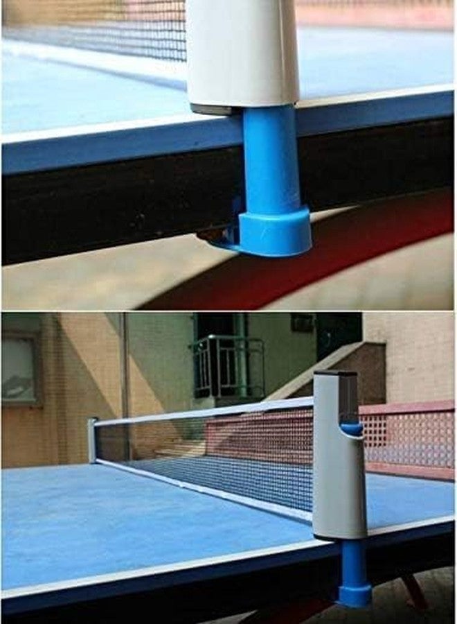 Fazzul Table Tennis Net Adjustable Table Tennis Net with Push Clamps, Portable TT Net (Multi-Color) - Image 5