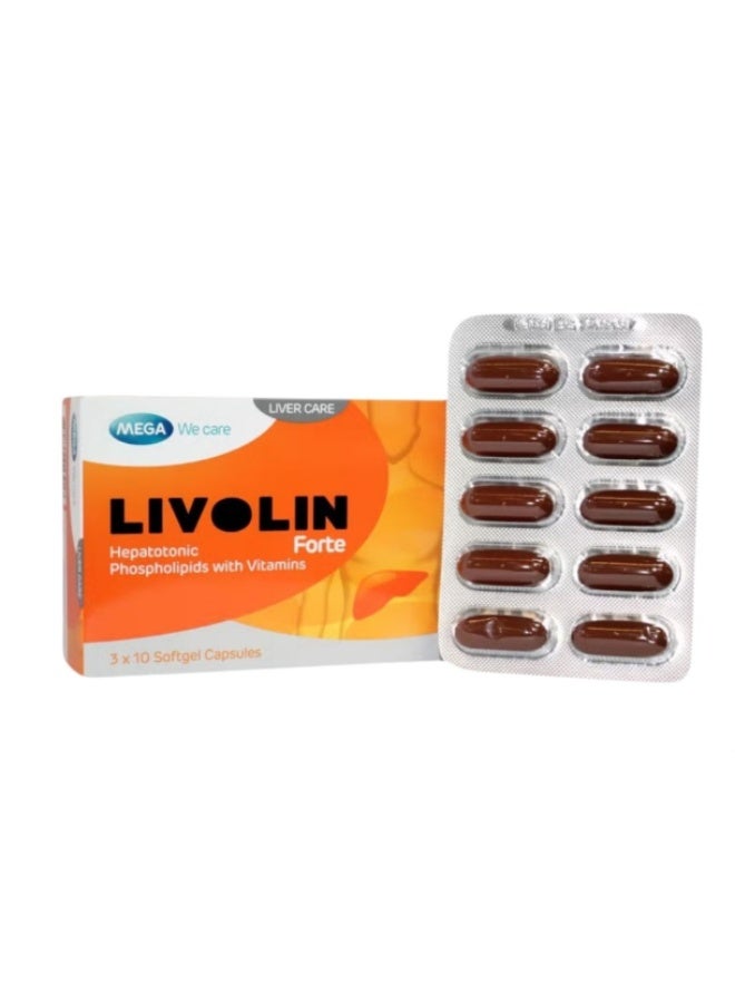Mega We Care Livolin Forte Capsules - 30s - Image 2