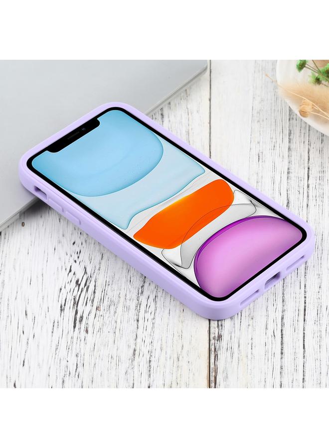 زبون جراب لهاتف iPhone 11 مصنوع من الأكريليك + TPU، جراب واقٍ مقاوم للصدمات بتغطية كاملة 360 درجة - Image 3