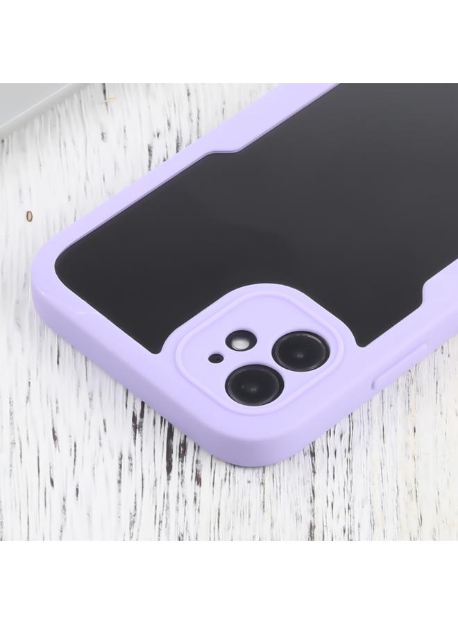 زبون جراب لهاتف iPhone 11 مصنوع من الأكريليك + TPU، جراب واقٍ مقاوم للصدمات بتغطية كاملة 360 درجة - Image 4