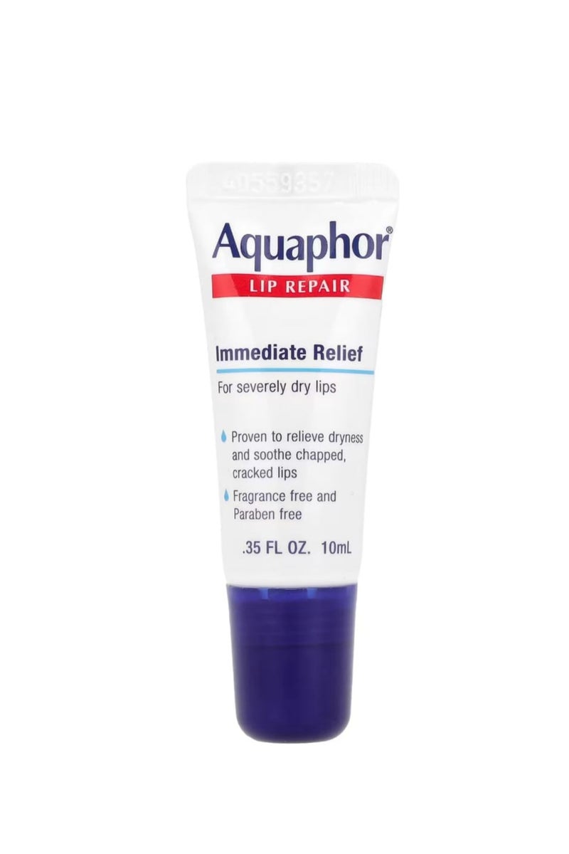 أكوافور مرطب شفاه فوري لإصلاح الشفاه خالٍ من العطور 0.35 أونصة سائلة (10 مل) - Image 1