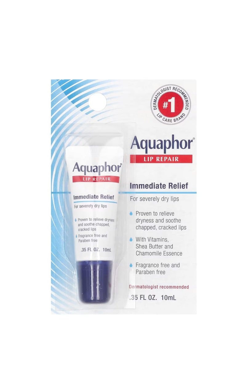 أكوافور مرطب شفاه فوري لإصلاح الشفاه خالٍ من العطور 0.35 أونصة سائلة (10 مل) - Image 2