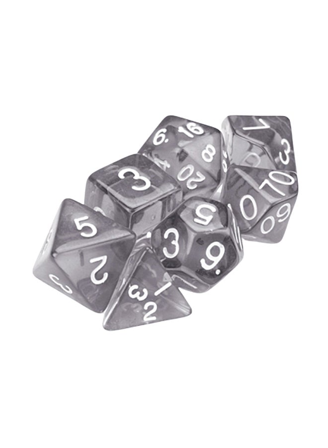 NIBEMINENT Polyhedral Drowskin With Velvet Pouch Gaming Dice  - Image 2