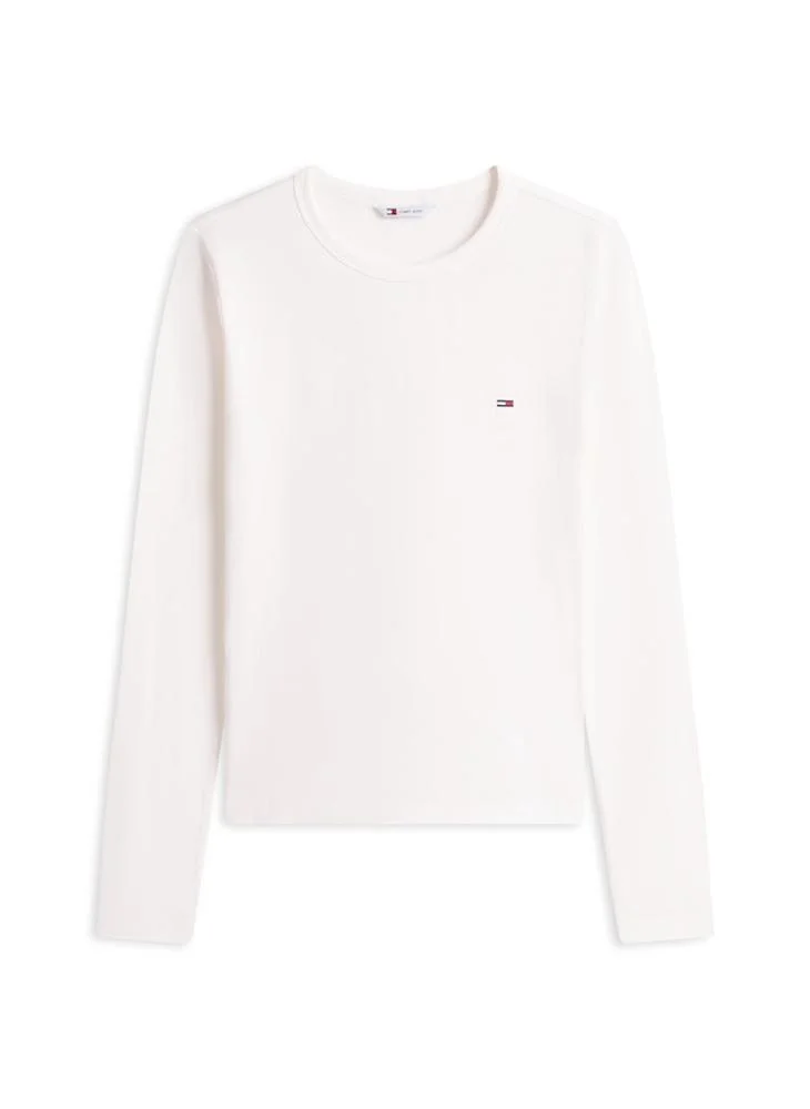 TOMMY JEANS Logo Crew Neck T-Shirt