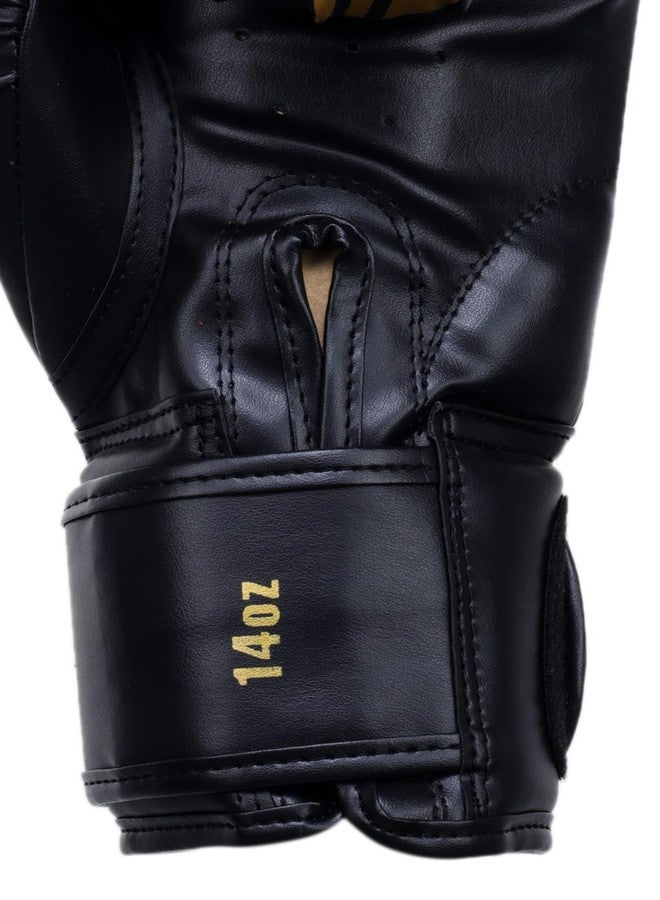 Snaga Complete Boxing Kit - Premium Vegan Leather Boxing Gloves with Hand Wraps & Skipping Rope | Shock-Absorbing, Durable & Comfortable | for Boxing, Kickboxing, and Training (Black, 8oz) - Image 5