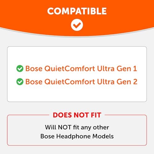 WC PadZ QC Ultra Upgraded Replacement Earpads Compatible with Bose QuietComfort Ultra Gen 1 Gen 2 by Wicked Cushions Enhanced Comfort Thickness Durability 90s Black - Image 3