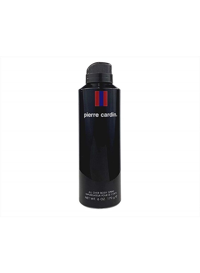 pierre cardin Body Spray for Men, 6 Ounce, Multicolor (I0001507)